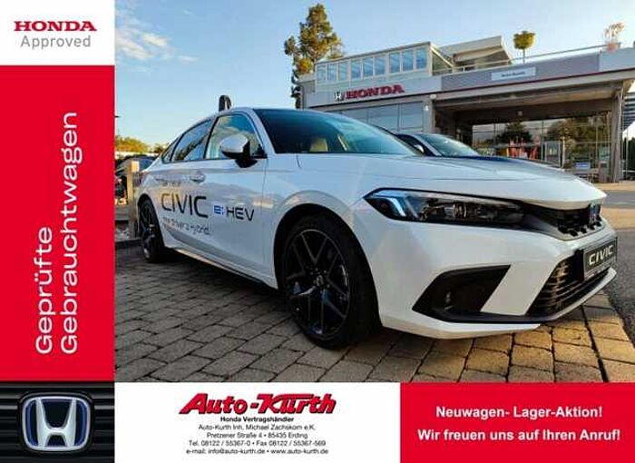 Honda Civic e:HEV 2.0 i-MMD Hybrid Advance - Leder-Navi-SHD